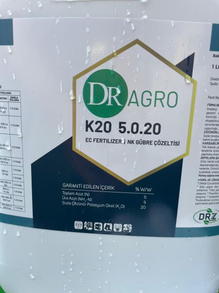 K-20 Sıvı Potas  20 LT