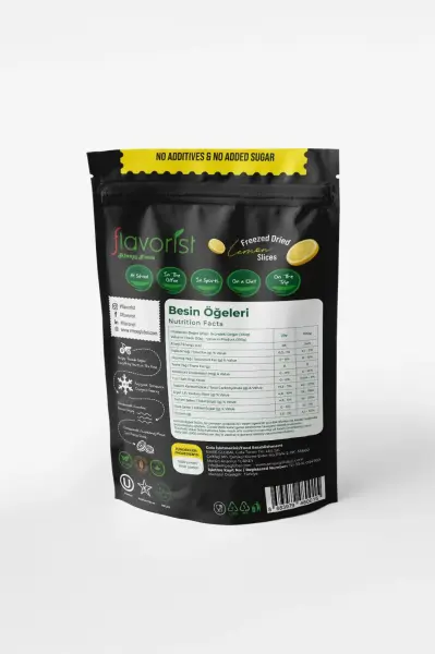 Dondurularak Kurutulmuş Dilim Limon 20 gram